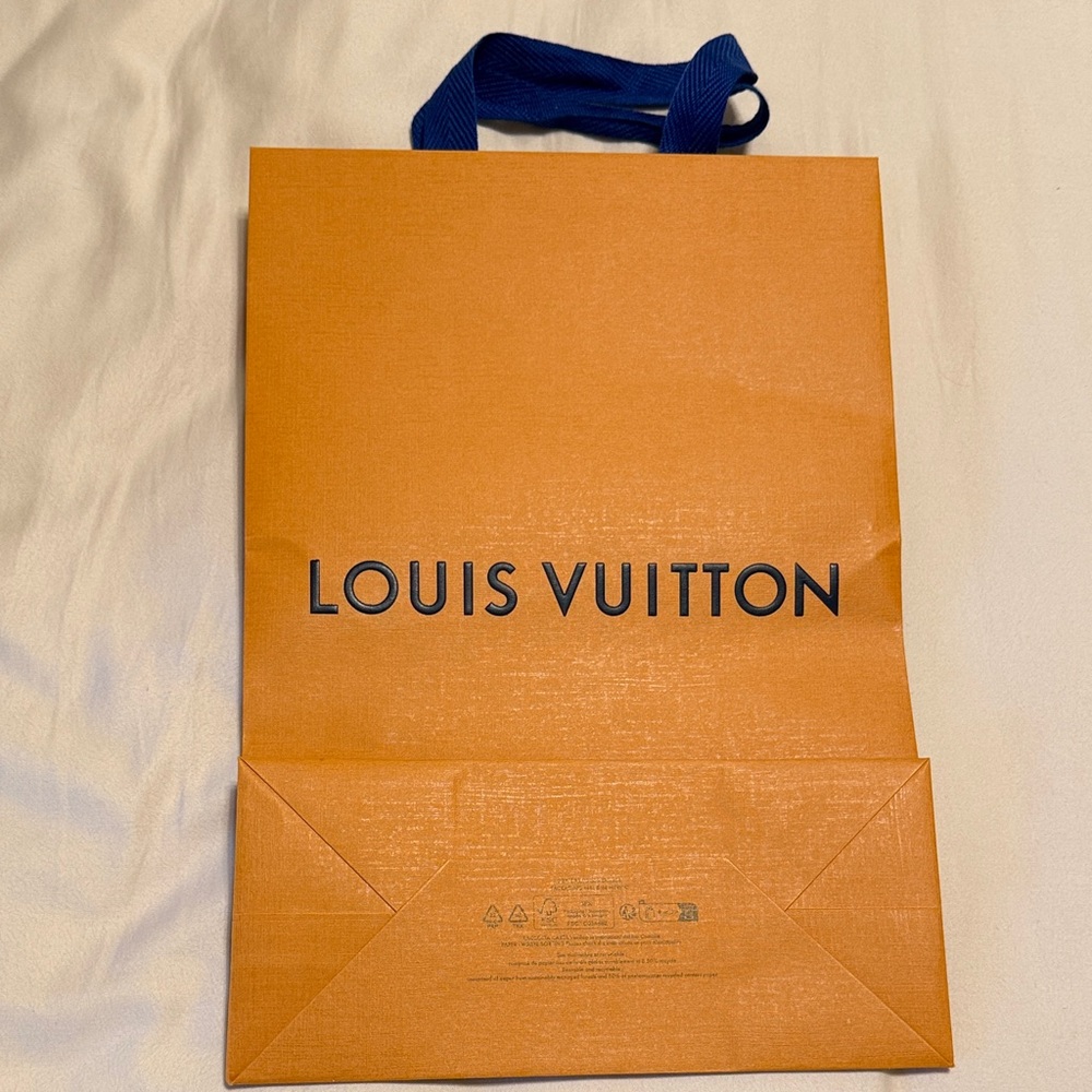 Louis Vuitton Orange and Blue Bag